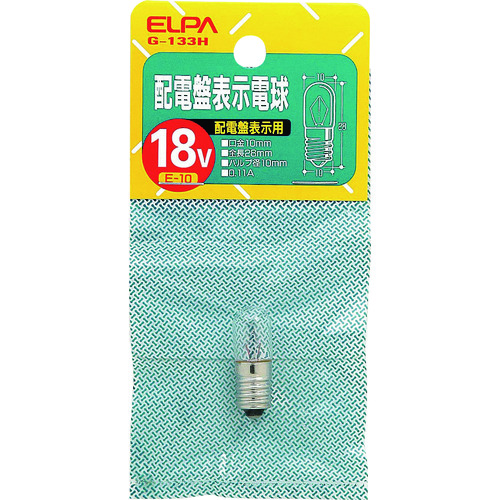 トラスコ中山 ELPA 配電盤電球 102-2001(ご注文単位1個)【直送品】