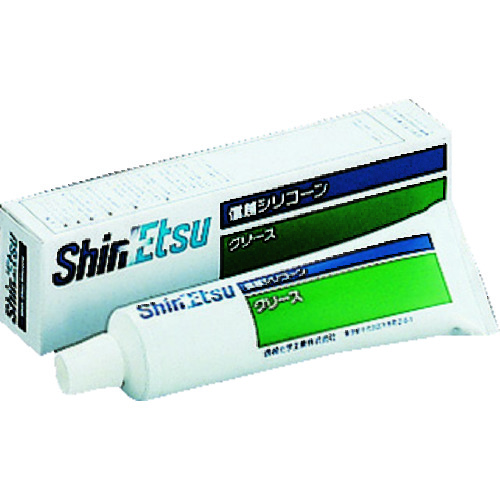 トラスコ中山 信越 シリコーングリース G501-80g 白（ご注文単位1個）【直送品】