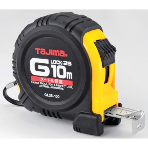 トラスコ中山 タジマ Gロック-25 10m メートル目盛(ご注文単位1個)【直送品】