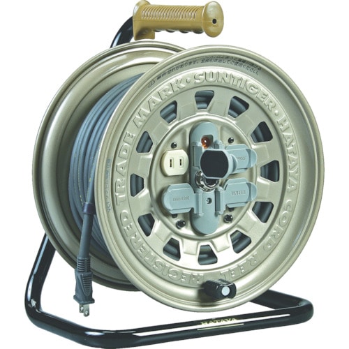 トラスコ中山 ハタヤ サンタイガーリール 単相100V 30m(ご注文単位1台)【直送品】