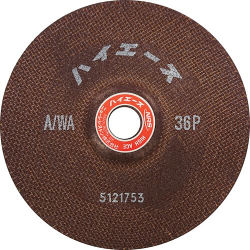 トラスコ中山 NRS 超高速度用重研削砥石 ハイエース 180×6×22.23 A/WA36P(ご注文単位25枚)【直送品】
