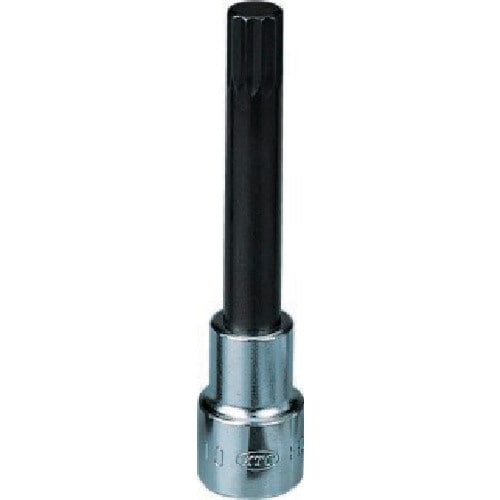 トラスコ中山 KTC 専用ツール(足回り関連) 12.7sq.ヘッドボルトレンチ サイズ8 全長100mm(ご注文単位1個)【直送品】