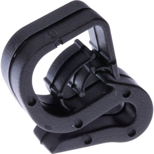 トラスコ中山 パンドウイット 固定具 エッジクリップ 黒 HCME06Y12-M30(ご注文単位1袋)【直送品】