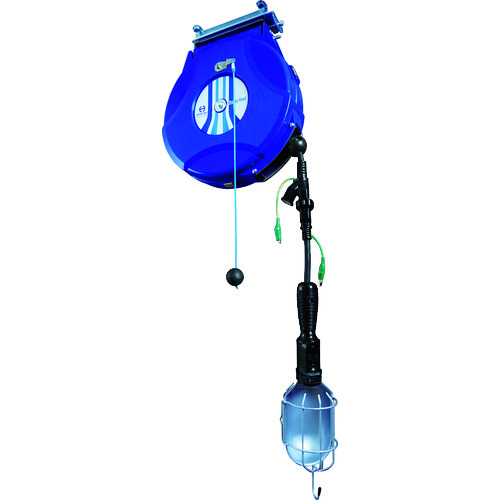 トラスコ中山 日平 リール ランプリールブレーキ式10M125V/10A(コード引き出し時) 836-8739(ご注文単位1台)【直送品】