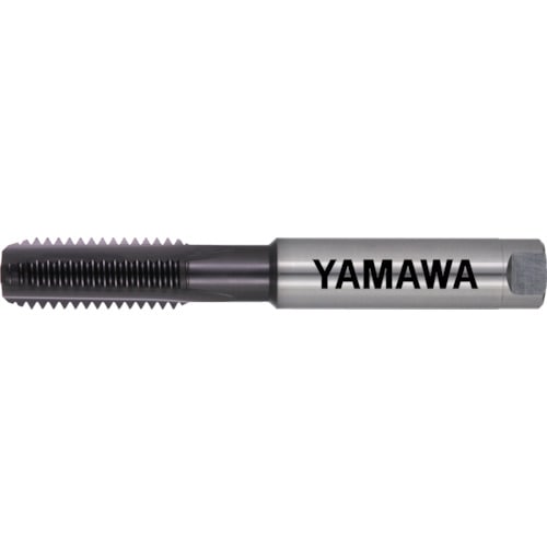 トラスコ中山 ヤマワ 超高速用アルミ材用止り穴用超硬ハンドタップ HFACT-B P3 M10X1.25(ご注文単位1本)【直送品】