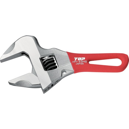 トラスコ中山 TOP ショートワークワイド(ガタ無しモンキレンチ) 258-0031(ご注文単位1個)【直送品】