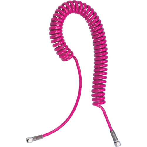 トラスコ中山 TRUSCO ハイパワーコイルホース高圧用 2.0MPa 3.8m（ご注文単位1本）【直送品】