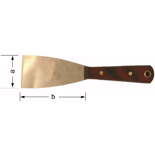 トラスコ中山 Ampcoスイス 防爆スクレーパー 刃幅25×刃長100mm(ご注文単位1個)【直送品】
