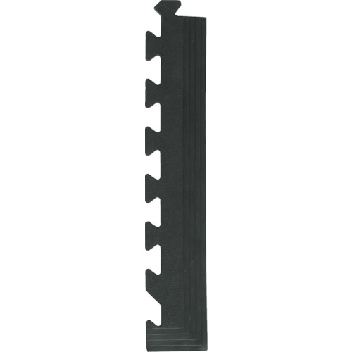 トラスコ中山 TRUSCO ジョイントラバーマット ハードタイプ 縁駒 角付き 100×575×10mm(ご注文単位1枚)【直送品】