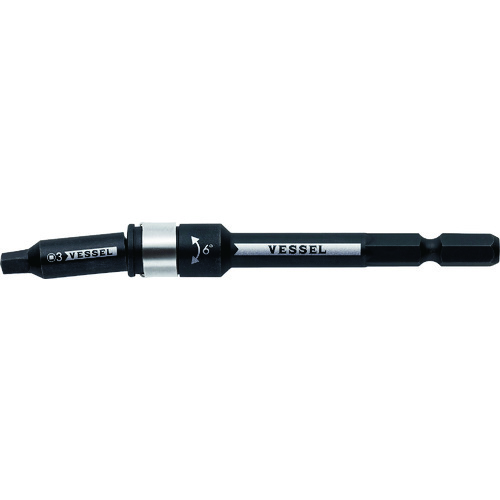 トラスコ中山 ベッセル 筋かい用 カドギワビット No.KDB-SQ3(SQ3×100)(ご注文単位1本)【直送品】