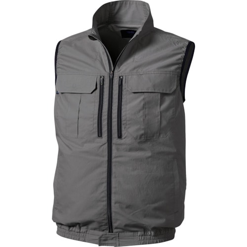 トラスコ中山 空調服 空調服 ベスト チャコールグレー 3L(ご注文単位1着)【直送品】