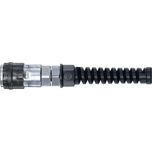 トラスコ中山 日東 ロックカプラ200(スイベル機構付タイプ) 相手側ホースサイズ8.5×12.5mm(77049)(ご注文単位1個)【直送品】
