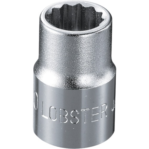 トラスコ中山 エビ ソケット 12角 22.0mm 差込角9.5mm（ご注文単位1個）【直送品】