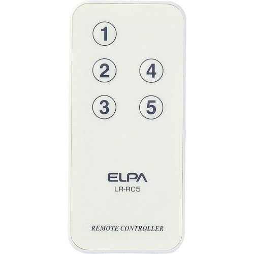 トラスコ中山 ELPA ライティングバー用リモコン送信器(ご注文単位1個)【直送品】