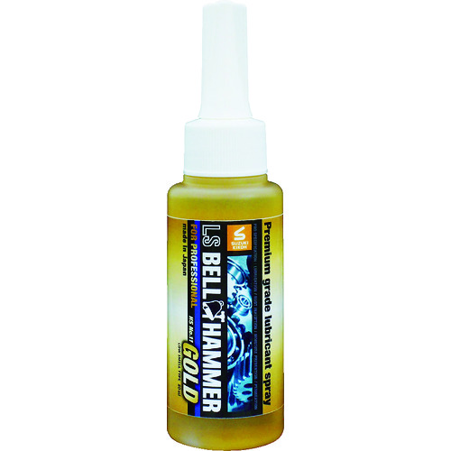 トラスコ中山 ベルハンマー 超極圧潤滑剤 LSベルハンマーゴールド 原液80ml(ご注文単位1本)【直送品】