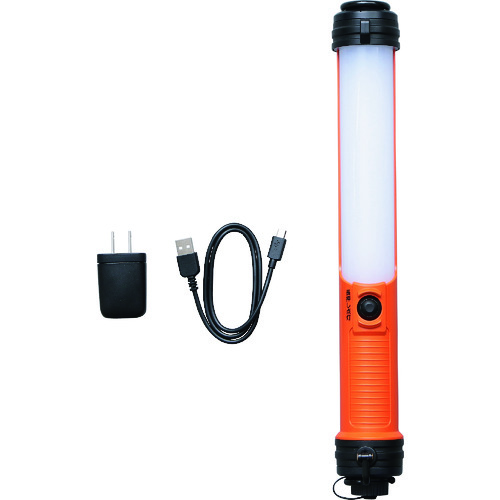 トラスコ中山 IRIS 572397 PROLEDS LEDスティックライト充電式300lm 充電器付き(ご注文単位1台)【直送品】