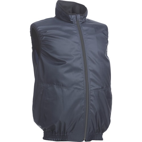 トラスコ中山 リンクサス COOLING BLASTベストタイプ ネイビー 5L（ご注文単位1着）【直送品】