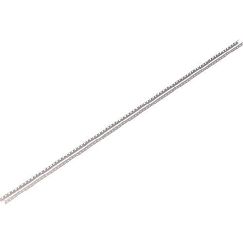 トラスコ中山 TRUSCO スチール製軽中量ボルトレス棚用支柱 M1.5型 H2100用 ネオグレー（ご注文単位1本）【直送品】