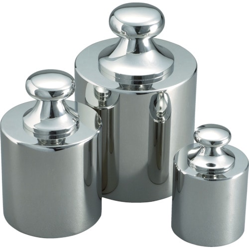 トラスコ中山 ViBRA M1CSB-2K:円筒分銅 2kg M1級(非磁性ステンレス)(ご注文単位1個)【直送品】