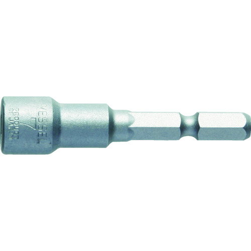 トラスコ中山 ベッセル ナットセッター(マグネット圧入式) 対辺7×55(ネジ径4mm用)(ご注文単位1本)【直送品】