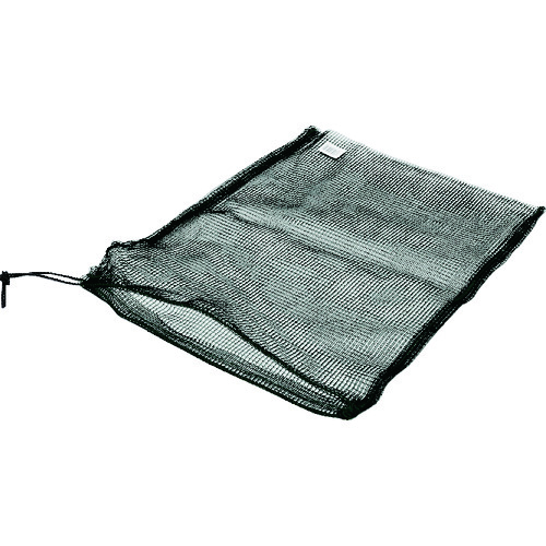 トラスコ中山 TRUSCO メッシュ袋 小 1枚入 39X55cm 目合4mm 黒(ご注文単位1枚)【直送品】