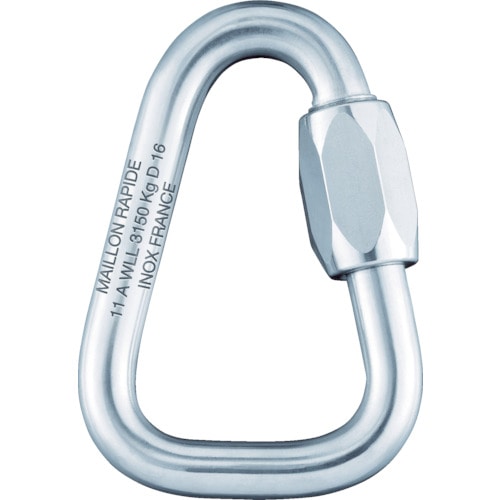 トラスコ中山 PEGUET MR クイックリンク スチール製 デルタ 2.5mm(ご注文単位1個)【直送品】