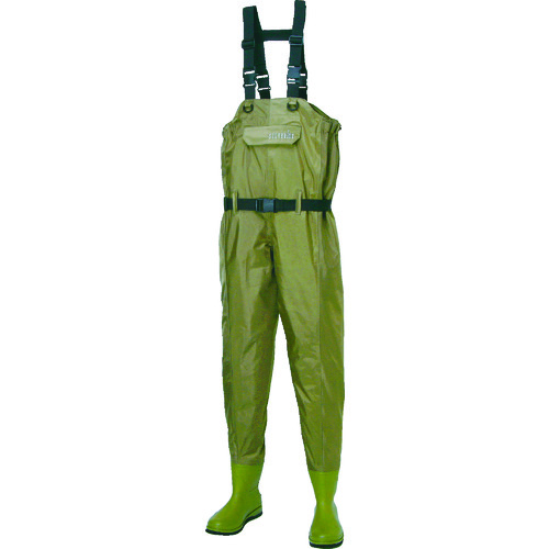 トラスコ中山 ハンシン MWー125ドライメッシュウエーダーLL(ご注文単位1足)【直送品】