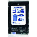 トラスコ中山 JTX 861310ゴミ袋 LDD 黒 45L10枚 N210J-45(ご注文単位1パック)【直送品】