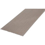 トラスコ中山 IRIS 542497 軽量ポリカ波板7尺 NIPC-705 ブロンズ(ご注文単位10枚)【直送品】