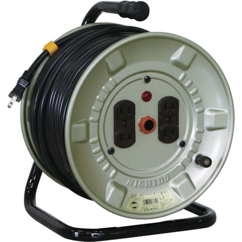 トラスコ中山 日動 電工ドラム 100V アースなし 30m 552-1873(ご注文単位1台)【直送品】