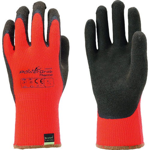 トラスコ中山 トワロン 防寒手袋 PowerGrab Thermo 9/L(ご注文単位1組)【直送品】