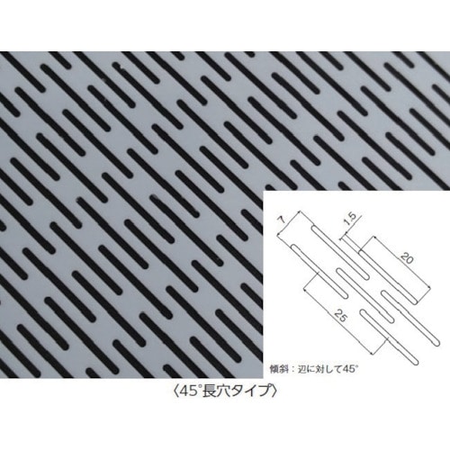トラスコ中山 フロンケミカル フッ素樹脂(PTFE)特殊パンチングシート0.5t×300×500【単位はPk】(ご注文単位1パック)【直送品】