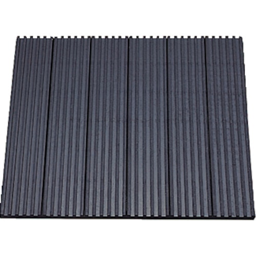 トラスコ中山 TRUSCO 防振パット シートタイプ 300×300 厚み10mm 天然ゴム(ご注文単位1枚)【直送品】