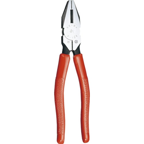 トラスコ中山 KEIBA 電工用ペンチ 200（ご注文単位1個）【直送品】