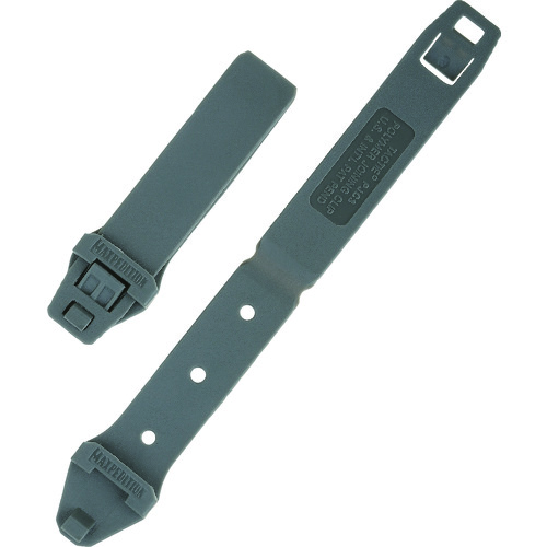 トラスコ中山 MAX TacTie PJC3 グレー(ご注文単位1セット)【直送品】