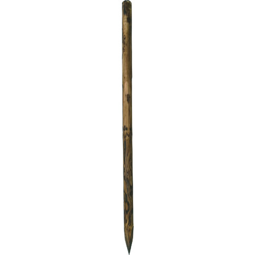 トラスコ中山 伝蔵 焼杭 6X120cm(ご注文単位1本)【直送品】
