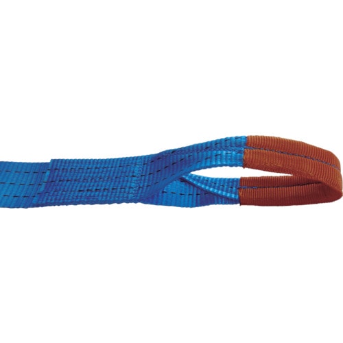 トラスコ中山 TESAC ラッシングベルト(ベルト荷締機)ラチェットバックル式アイタイプ 421-4081(ご注文単位1台)【直送品】