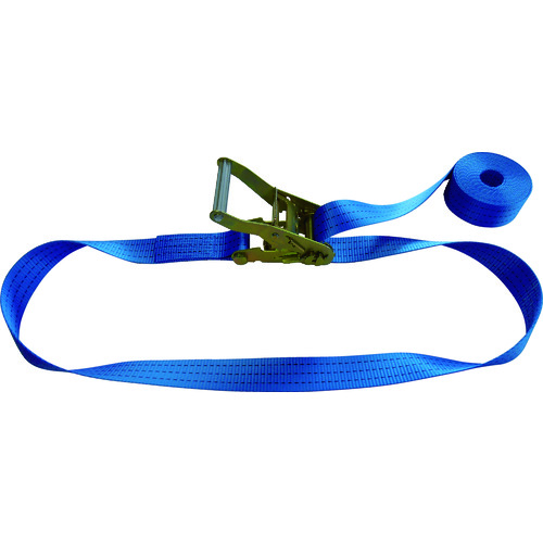 トラスコ中山 TESAC ラッシングベルト(ベルト荷締機)ラチェットバックル式エンドレスタイプ 421-4111(ご注文単位1台)【直送品】