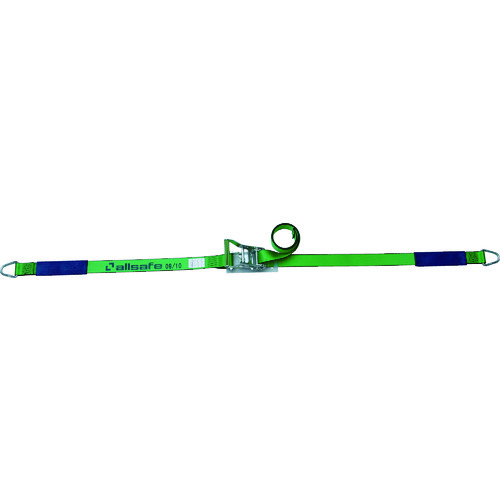 トラスコ中山 allsafe ベルト荷締機 ラチェット式デルタリング仕様(重荷重)(ご注文単位1台)【直送品】