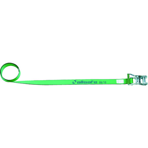 トラスコ中山 allsafe ベルト荷締機 ラチェット式ラウンド仕様(重荷重)(ご注文単位1台)【直送品】