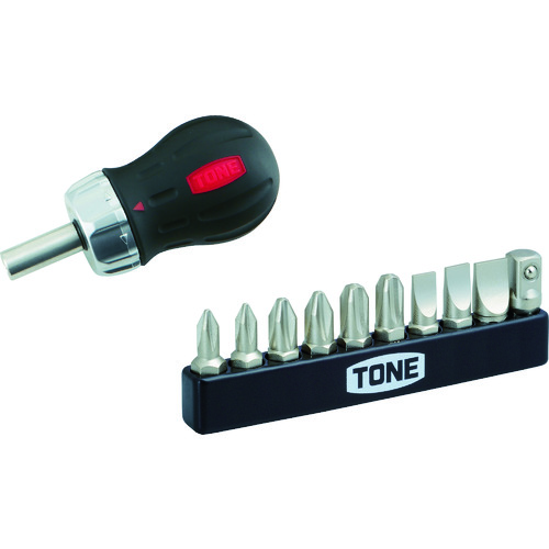 トラスコ中山 TONE ラチェットスタビードライバーセット(ご注文単位1セット)【直送品】