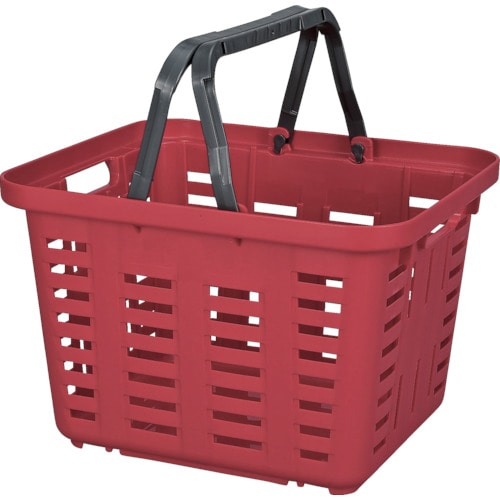 トラスコ中山 リングスター スーパーバスケットSB-370レッド(ご注文単位1個)【直送品】