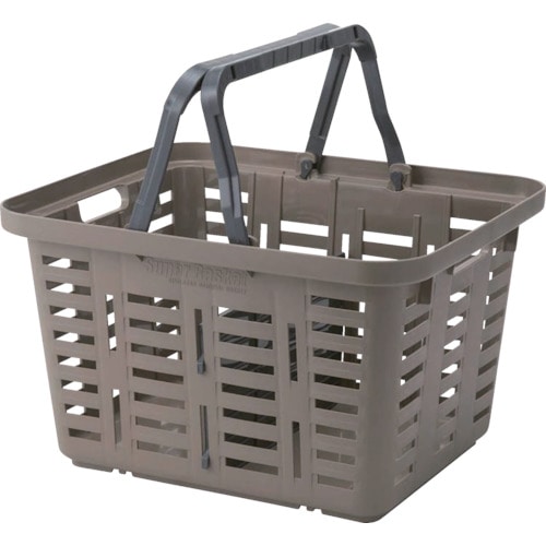 トラスコ中山 リングスター スーパーバスケットSB-465ブラウン(ご注文単位1個)【直送品】