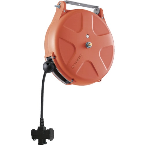 トラスコ中山 TRIENS 100Vコードリール1.25×3心×10m オレンジ(ご注文単位1台)【直送品】