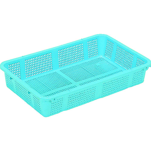 トラスコ中山 サンコー 水切篭2型 101405 ライトブルー(ご注文単位1個)【直送品】