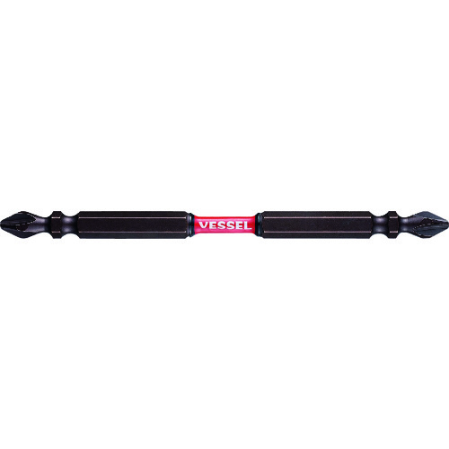 トラスコ中山 ベッセル サキスボトーションビット10本組 SST +2×110mm(ご注文単位1パック)【直送品】