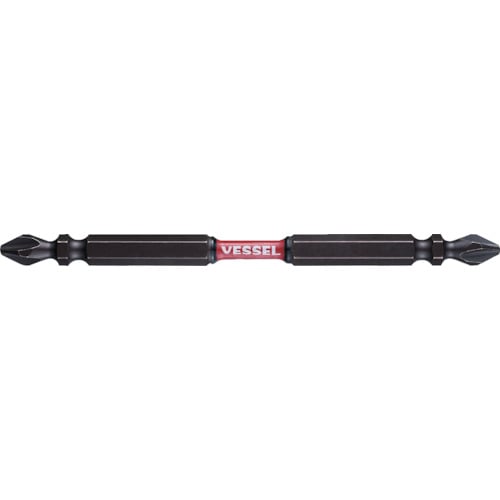 トラスコ中山 ベッセル サキスボトーションビットSST 2本組(両頭)+2×110mm(ご注文単位1パック)【直送品】