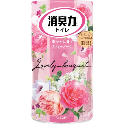 トラスコ中山 エステー 消臭力トイレ用 ラブリーブーケ（ご注文単位1個）【直送品】