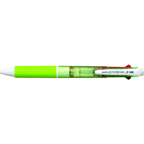 トラスコ中山 uni ジェットストリーム3色ボールペン 緑(ご注文単位10本)【直送品】