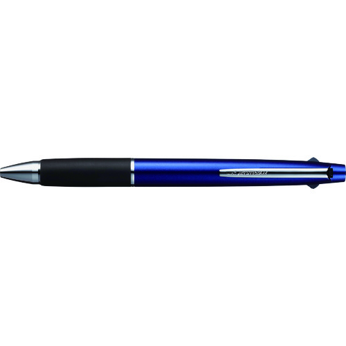 トラスコ中山 uni ジェットストリーム3色ボールペン 0.7mm ネイビー(ご注文単位1本)【直送品】